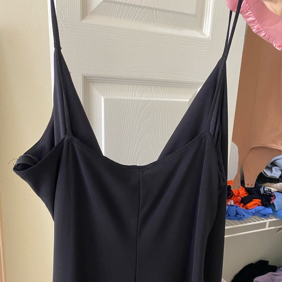 Vintage Black Maxi Dress - Picture 5 of 9